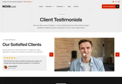Nova Testimonials thumbnail