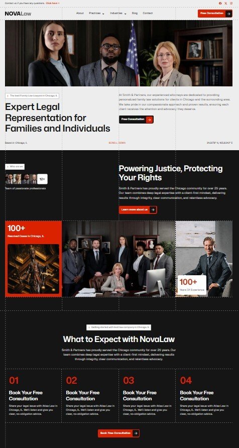 Nova — clean, modern direction